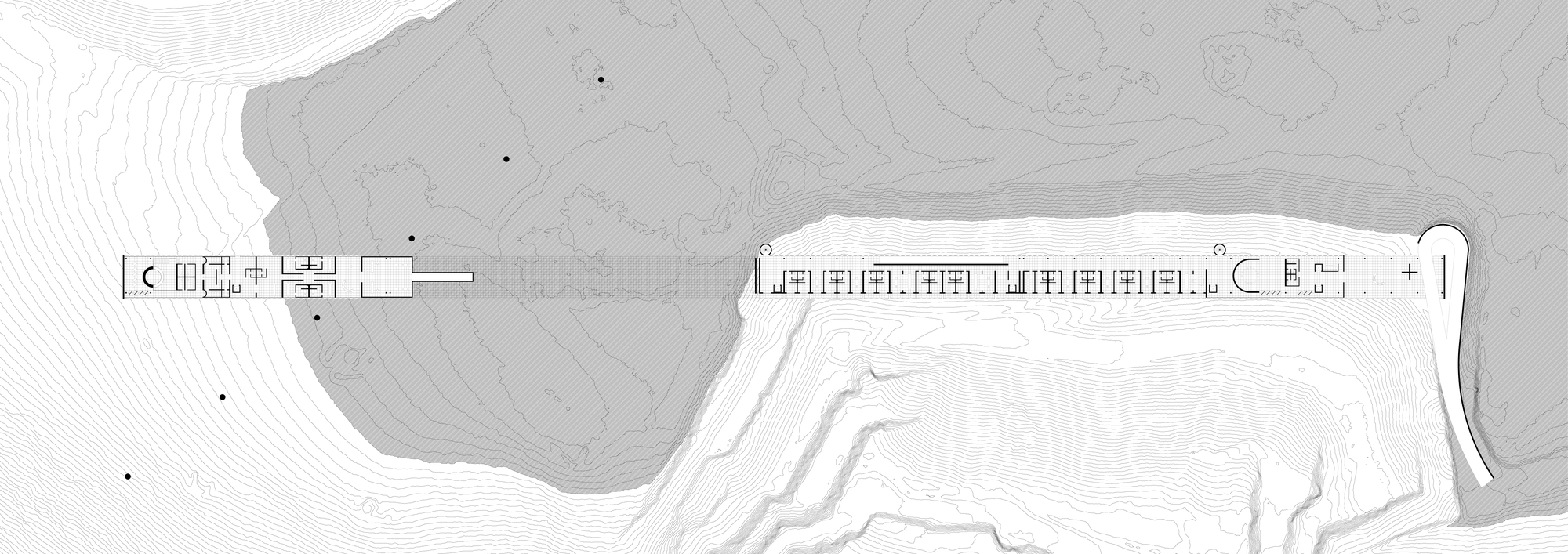 Figure 15. Plan at 382 m. a. s. l.