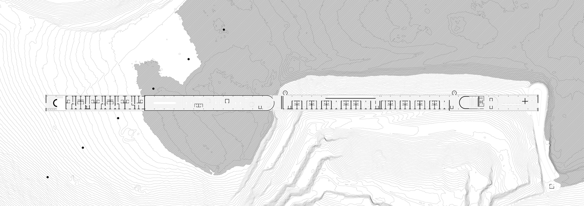 Figure 14. Plan at 386 m. a. s. l.