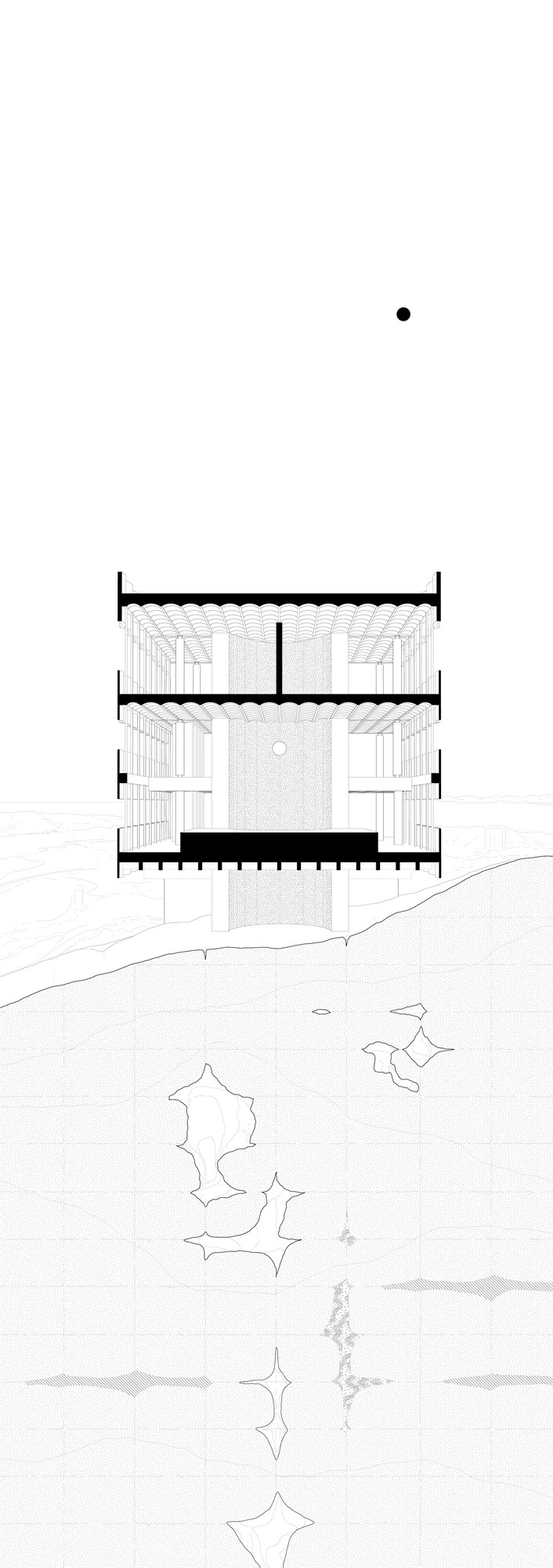 Figure 18. Transversal section overlooking Trieste