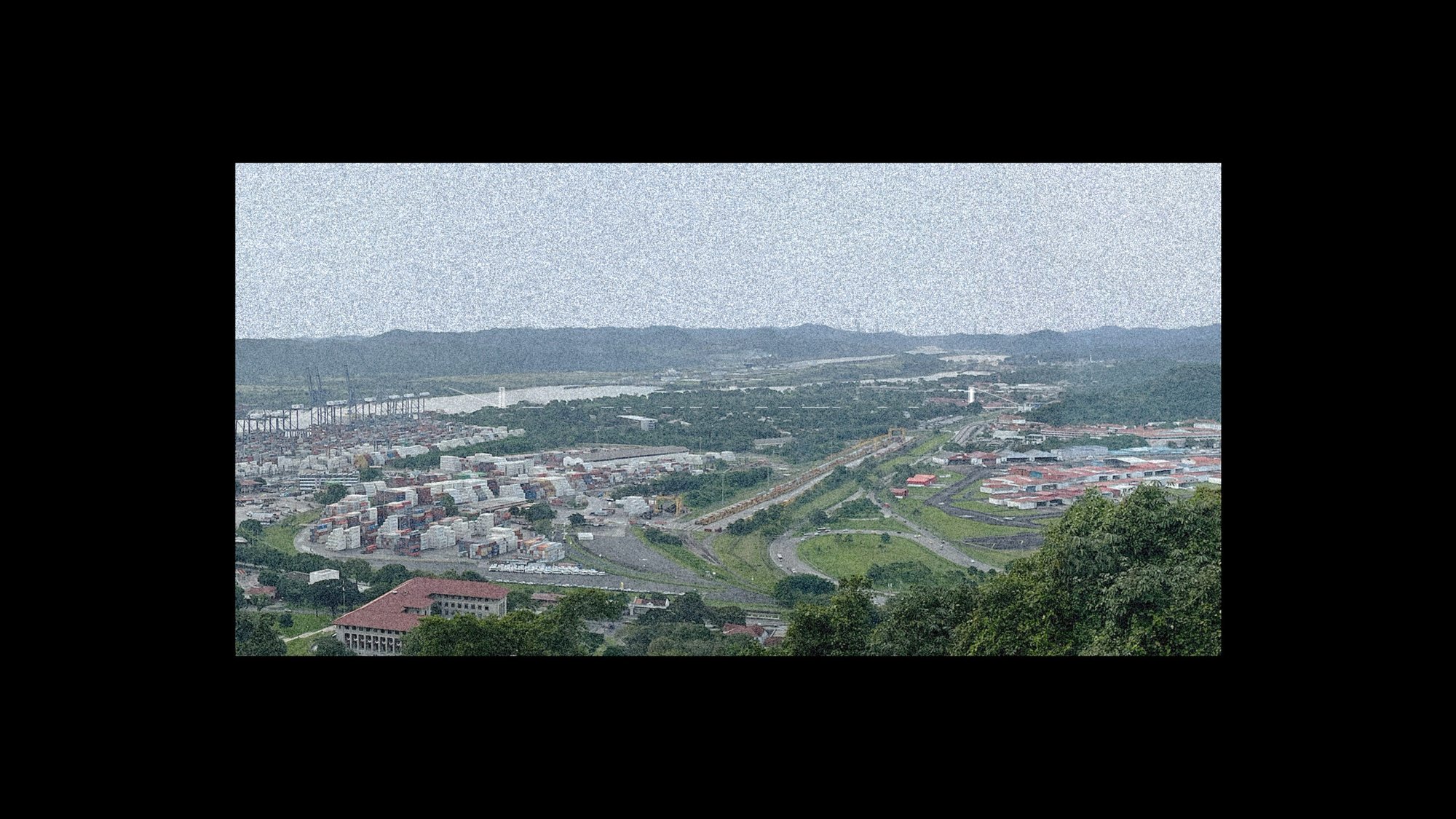 Figure 46. The Exchange Point, View from Ancon Hill.