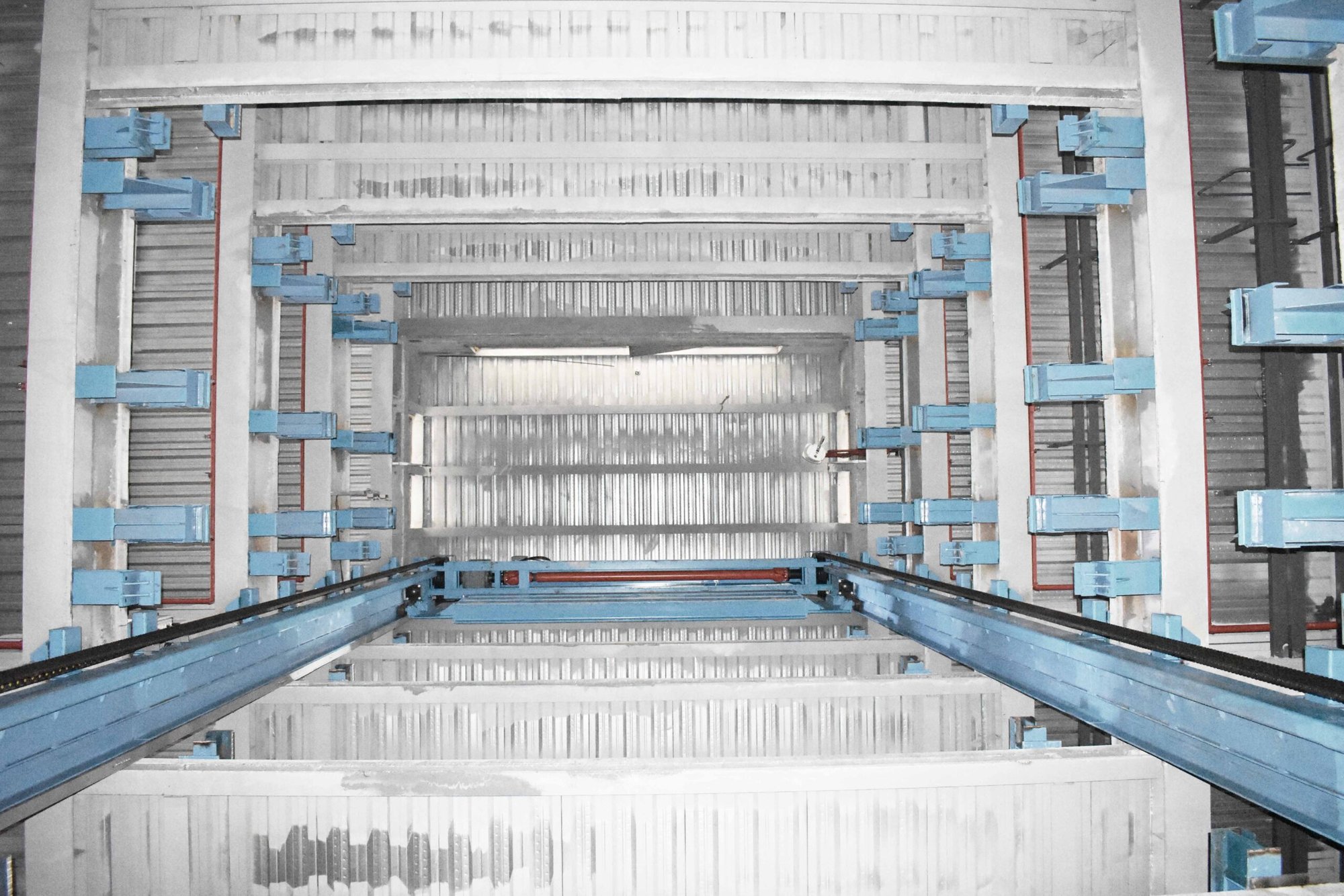 Figure 2. Elevator Shaft within an Automated Car Parking, Chongqing